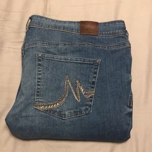 Maurices straight leg jeans - 20 LONG